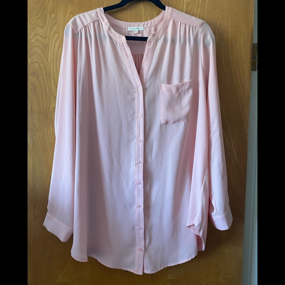 Pleione button down blouse L